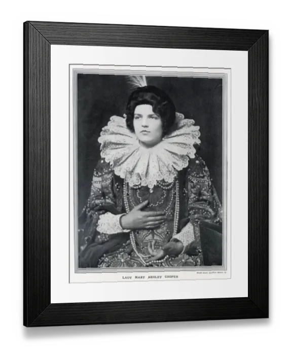 Framed Print : Lady Mary Ashley Cooper in Jacobean costume Lady Mary Ashley-Cooper (1902-1936) Framed Print : Lady Mary Ashley Cooper in Jacobean costume Lady Mary Ashley-Cooper (1902-1936)