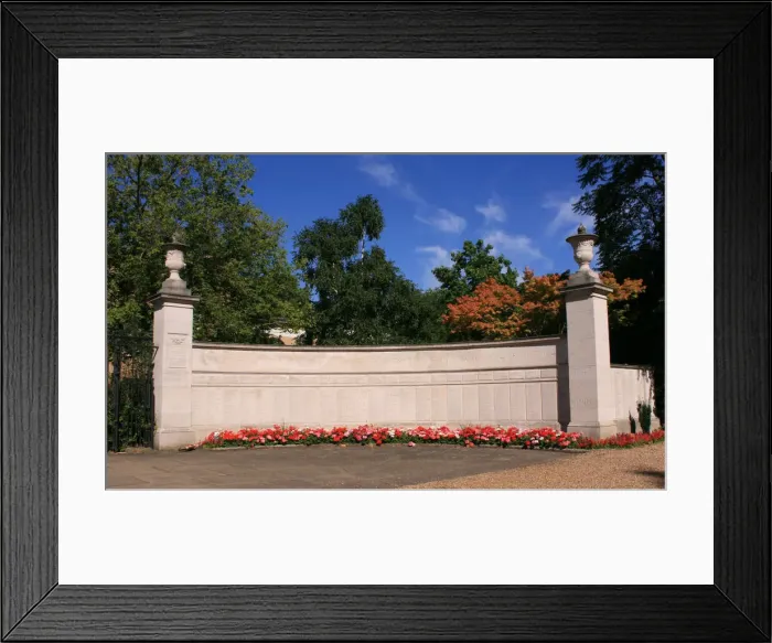 Framed Print : War Memorial, Pitzhanger Manor, Ealing, West London Framed Print : War Memorial, Pitzhanger Manor, Ealing, West London