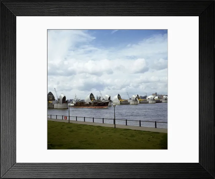 Framed Print : The Thames Barrier Framed Print : The Thames Barrier
