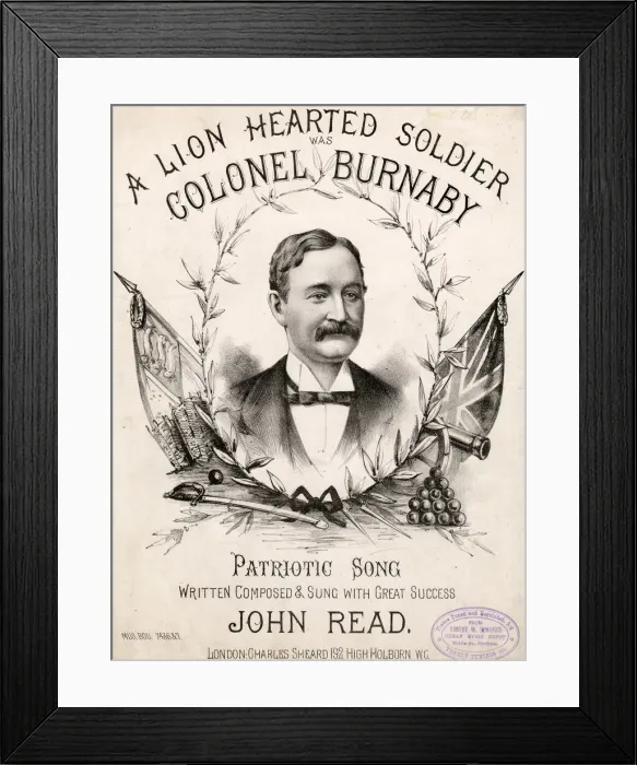 Framed Print : Original Sheet Music Cover - Public Figures Framed Print : Original Sheet Music Cover - Public Figures