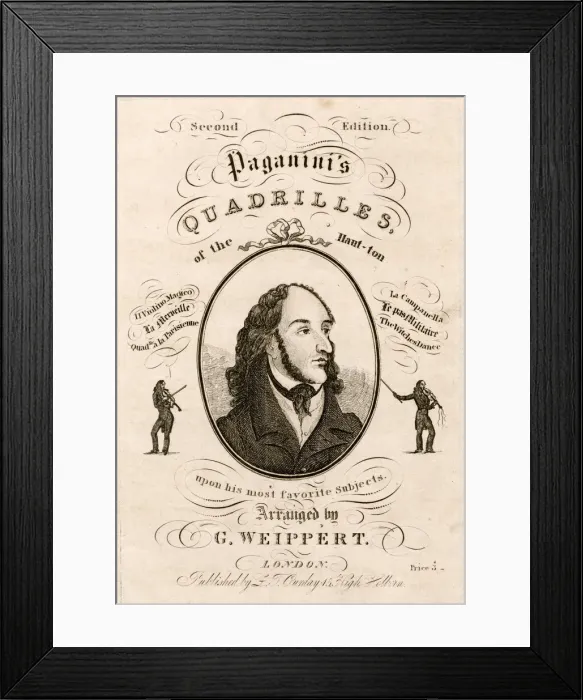 Framed Print : Original Sheet Music Cover - Public Figures Framed Print : Original Sheet Music Cover - Public Figures