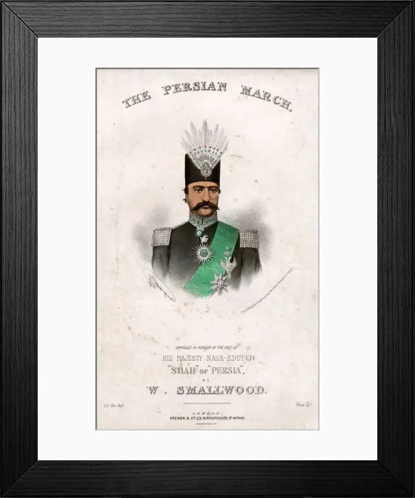 Framed Print : Original Sheet Music Cover - Public Figures Framed Print : Original Sheet Music Cover - Public Figures