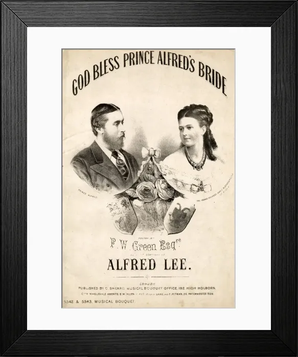 Framed Print : Original Sheet Music Cover - Public Figures Framed Print : Original Sheet Music Cover - Public Figures