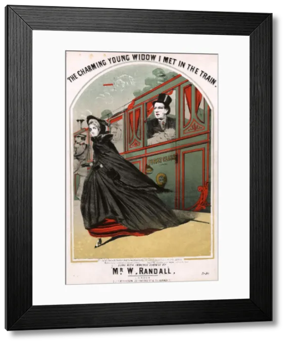 Framed Print : Original Sheet Music Cover - Railways Framed Print : Original Sheet Music Cover - Railways