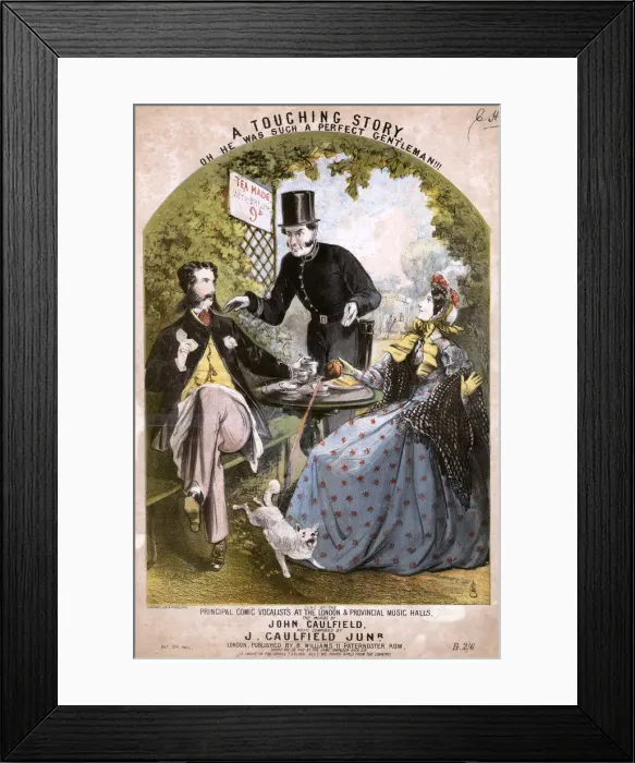 Framed Print : Original Sheet Music Cover Framed Print : Original Sheet Music Cover