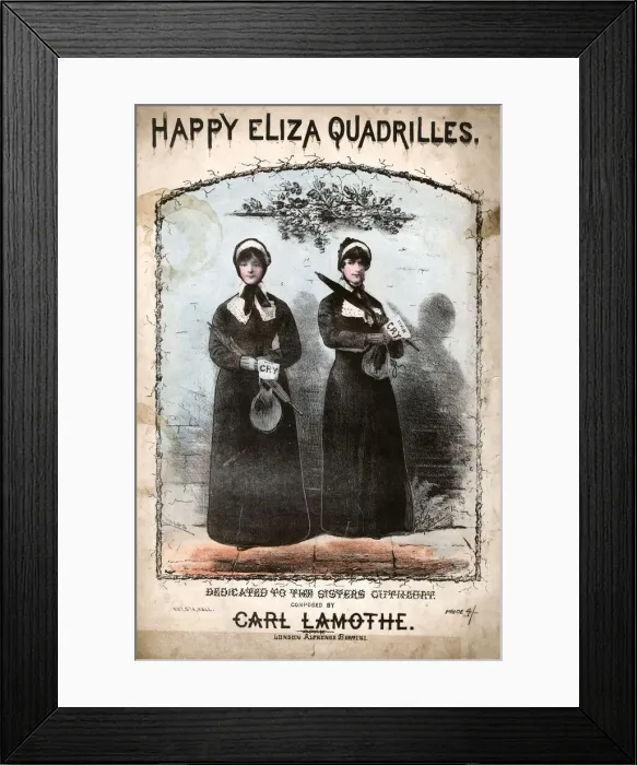 Framed Print : Original Sheet Music Cover Framed Print : Original Sheet Music Cover