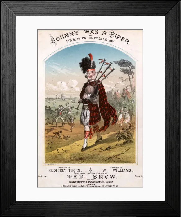 Framed Print : Original Sheet Music Cover Framed Print : Original Sheet Music Cover