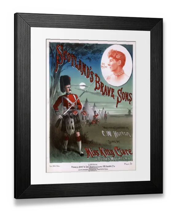 Framed Print : Original Sheet Music Cover Framed Print : Original Sheet Music Cover