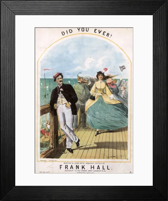 Framed Print : Original Sheet Music Cover Framed Print : Original Sheet Music Cover