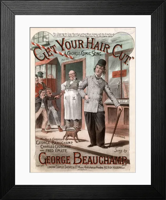 Framed Print : Original Sheet Music Cover Framed Print : Original Sheet Music Cover