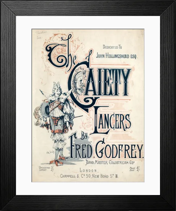 Framed Print : Original Sheet Music Cover Framed Print : Original Sheet Music Cover