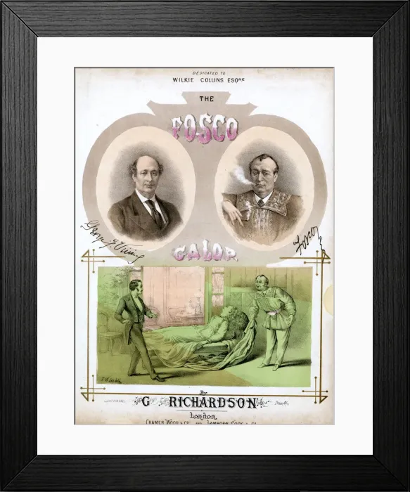Framed Print : Original Sheet Music Cover Framed Print : Original Sheet Music Cover