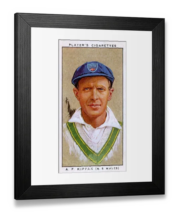 Framed Print : A F Kippax, Australian cricketer, New South Wales Framed Print : A F Kippax, Australian cricketer, New South Wales