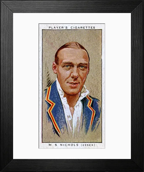 Framed Print : Ms Nichols, Essex County and England cricketer Framed Print : Ms Nichols, Essex County and England cricketer