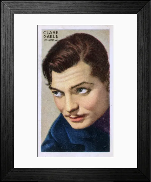 Framed Print : Clark Gable, American film actor Framed Print : Clark Gable, American film actor