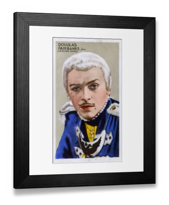 Framed Print : Douglas Fairbanks Junior, American film actor Framed Print : Douglas Fairbanks Junior, American film actor