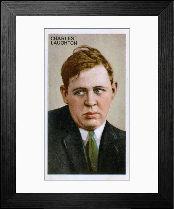 Framed Print : Charles Laughton, English actor Framed Print : Charles Laughton, English actor