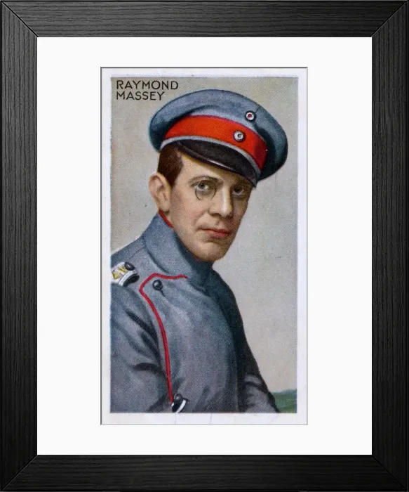 Framed Print : Raymond Massey, Canadian actor Framed Print : Raymond Massey, Canadian actor
