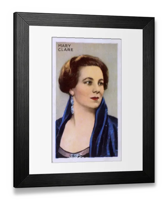 Framed Print : Mary Clare, English actress Framed Print : Mary Clare, English actress