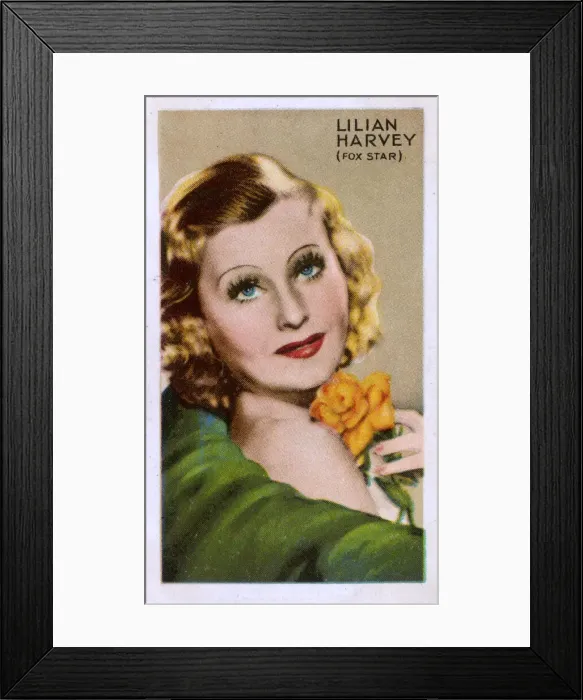 Framed Print : Lilian Harvey, Anglo-German actress and singer Framed Print : Lilian Harvey, Anglo-German actress and singer