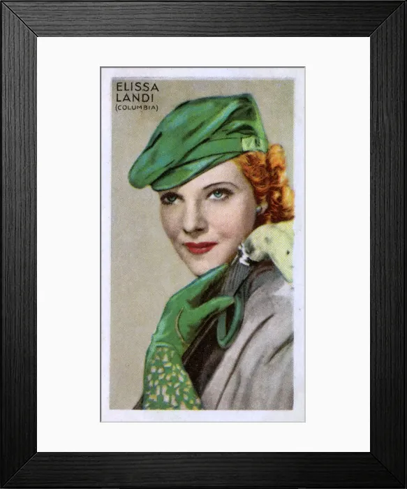 Framed Print : Elissa Landi, Italian actress Framed Print : Elissa Landi, Italian actress