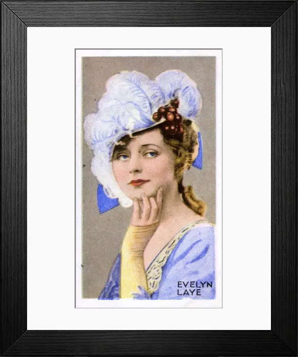 Framed Print : Evelyn Laye, English actress Framed Print : Evelyn Laye, English actress