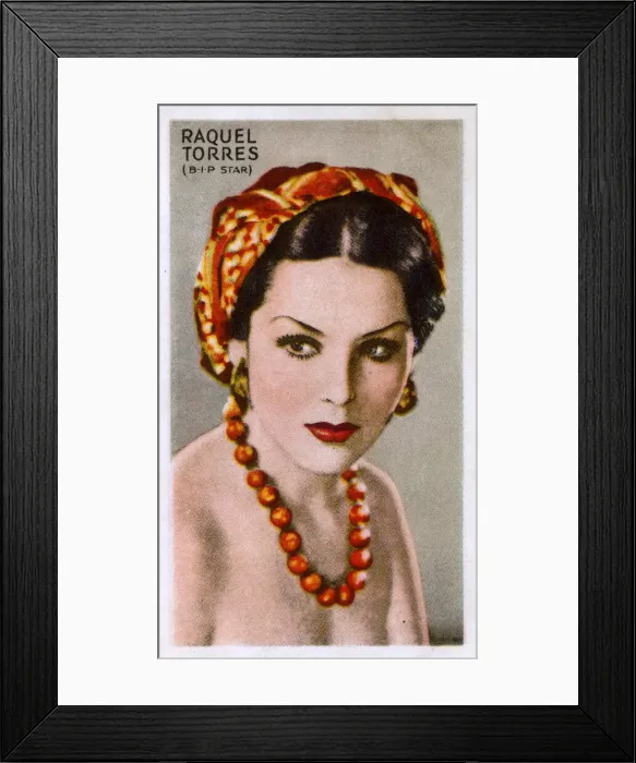 Framed Print : Raquel Torres, Mexican-born actress Framed Print : Raquel Torres, Mexican-born actress