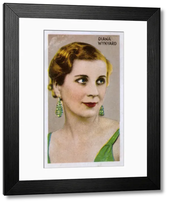 Framed Print : Diana Wynyard, English actress