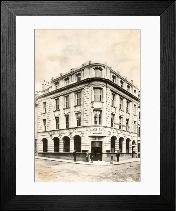 Framed Print : Parrs Bank Limited, Birmingham, West Midlands Framed Print : Parrs Bank Limited, Birmingham, West Midlands