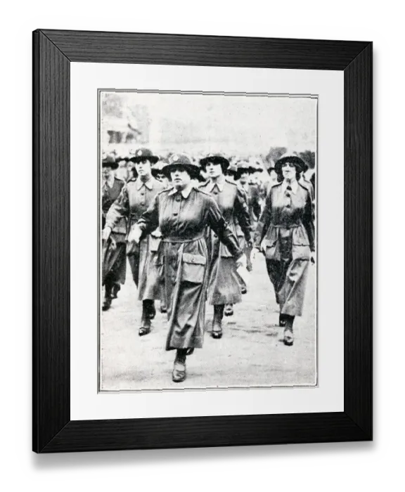 Framed Print : Peace Day Celebrations - Womens Army Auxiliary Corps Peace Day Celebrations Framed Print : Peace Day Celebrations - Womens Army Auxiliary Corps Peace Day Celebrations