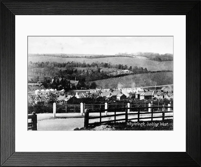 Framed Print : View of Whyteleafe, Surrey, looking west Framed Print : View of Whyteleafe, Surrey, looking west