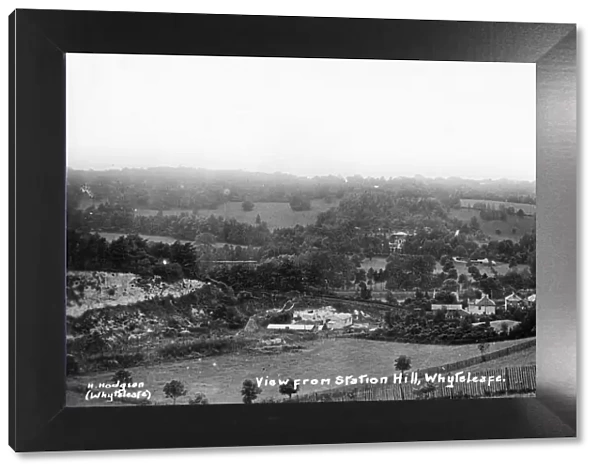 View from Station Hill, Whyteleafe, Surrey