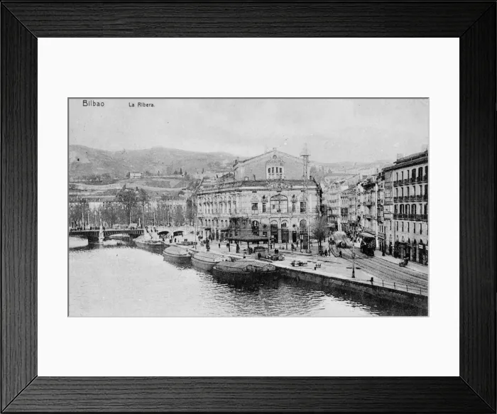 Framed Print : La Ribera (Riverside), Bilbao, Spain Framed Print : La Ribera (Riverside), Bilbao, Spain