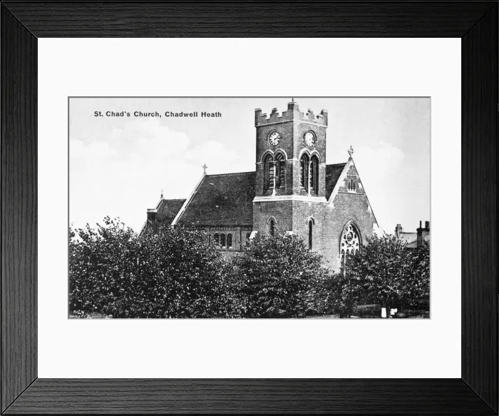 Framed Print : St Chads Church, Chadwell Heath, Romford, Essex Framed Print : St Chads Church, Chadwell Heath, Romford, Essex