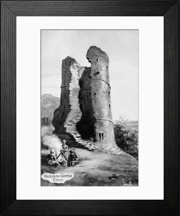 Framed Print : Hadleigh Castle, Hadleigh, Essex Framed Print : Hadleigh Castle, Hadleigh, Essex