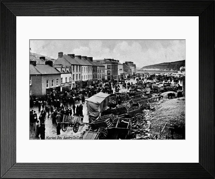 Framed Print : Market day in Bantry, County Cork, Ireland Framed Print : Market day in Bantry, County Cork, Ireland