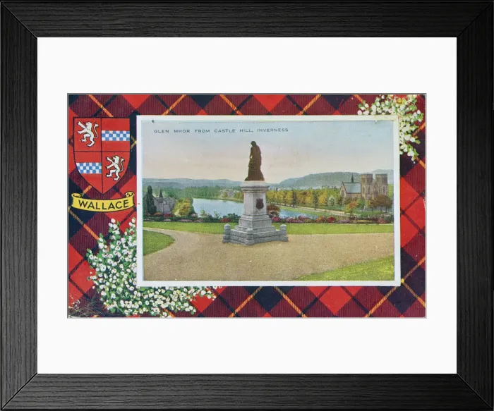 Framed Print : Wallace statue, Castle Hill, Inverness, Scotland Framed Print : Wallace statue, Castle Hill, Inverness, Scotland