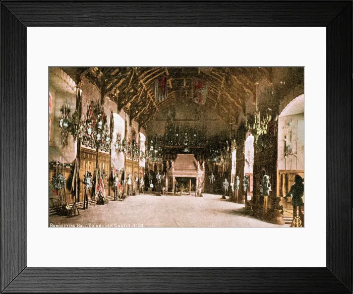 Framed Print : Banqueting Hall, Edinburgh Castle, Scotland Framed Print : Banqueting Hall, Edinburgh Castle, Scotland