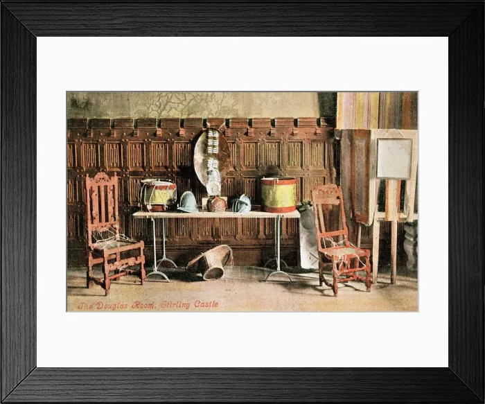 Framed Print : The Douglas Room, Stirling Castle, Stirling, Scotland Framed Print : The Douglas Room, Stirling Castle, Stirling, Scotland