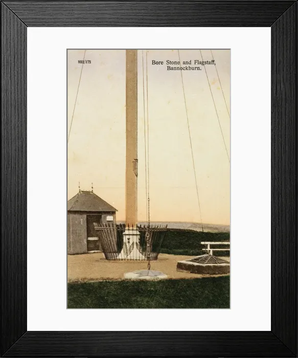 Framed Print : Borestone and Flagstaff, Bannockburn, Scotland Framed Print : Borestone and Flagstaff, Bannockburn, Scotland