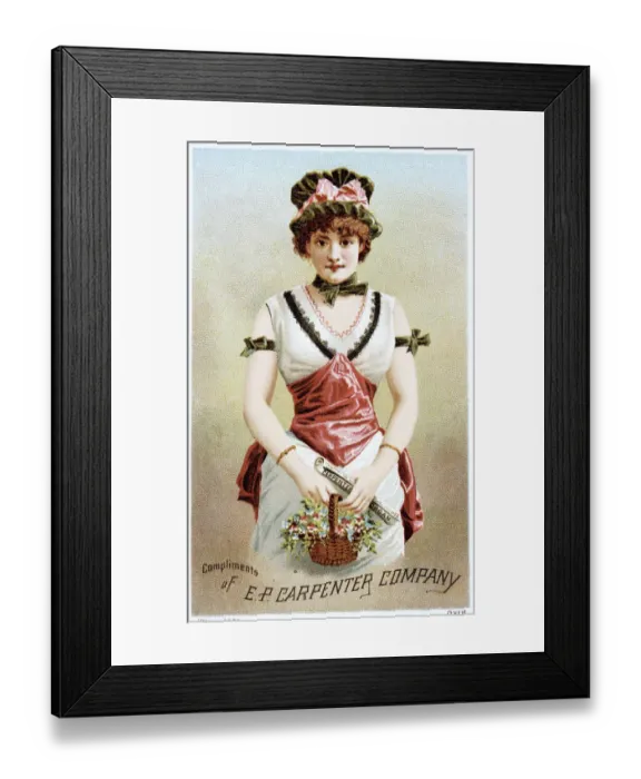 Framed Print : Advert, Carpenter Organs, Brattleboro, Vermont, USA Framed Print : Advert, Carpenter Organs, Brattleboro, Vermont, USA