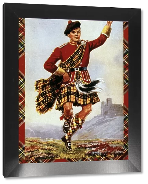Scottish highland dancer
