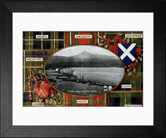 Framed Print : Brodick Bay and Goatfell, Arran, Scotland Framed Print : Brodick Bay and Goatfell, Arran, Scotland
