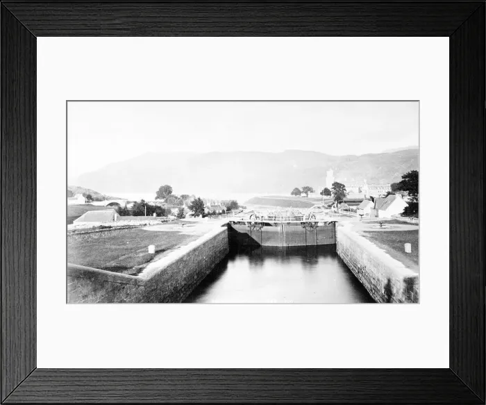 Framed Print : Canal locks at Fort Augustus, Inverness, Scotland Framed Print : Canal locks at Fort Augustus, Inverness, Scotland