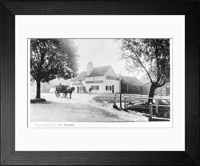Framed Print : Plough Inn, Old Malden, Worcester Park, SW London (Surrey) Framed Print : Plough Inn, Old Malden, Worcester Park, SW London (Surrey)