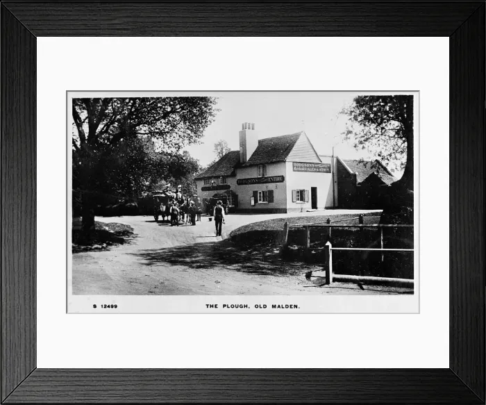 Framed Print : Plough Inn, Old Malden, Worcester Park, SW London (Surrey) Framed Print : Plough Inn, Old Malden, Worcester Park, SW London (Surrey)