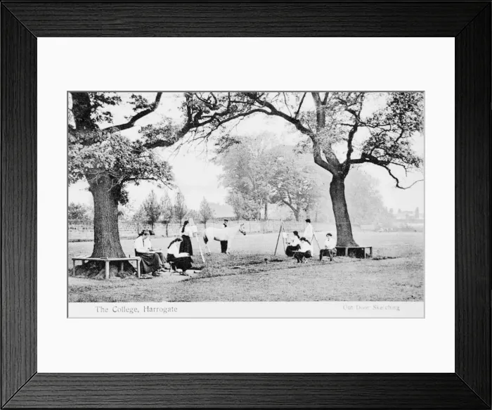 Framed Print : The College, Harrogate, West Yorkshire Framed Print : The College, Harrogate, West Yorkshire