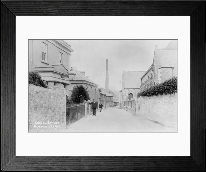 Framed Print : Chapel Street, Buckfastleigh, South Devon Framed Print : Chapel Street, Buckfastleigh, South Devon