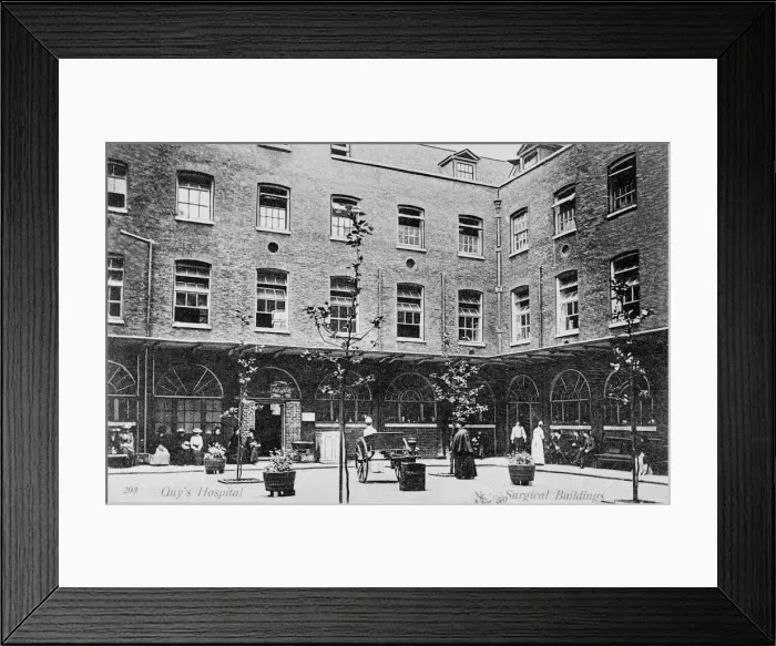 Framed Print : Surgical Buildings, Guys Hospital, London Framed Print : Surgical Buildings, Guys Hospital, London