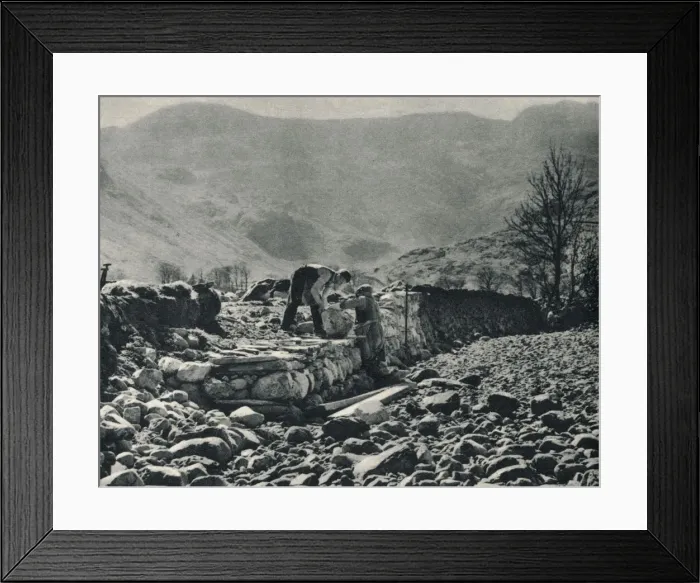 Framed Print : Drystone Walls of the North Framed Print : Drystone Walls of the North